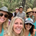 yoga retreat hikers in colorado