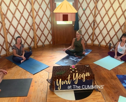 yurt yoga at the cummins in colorado