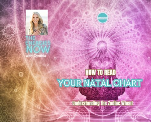 text reads: how to read your natal chart. understanding the zodiac wheel.